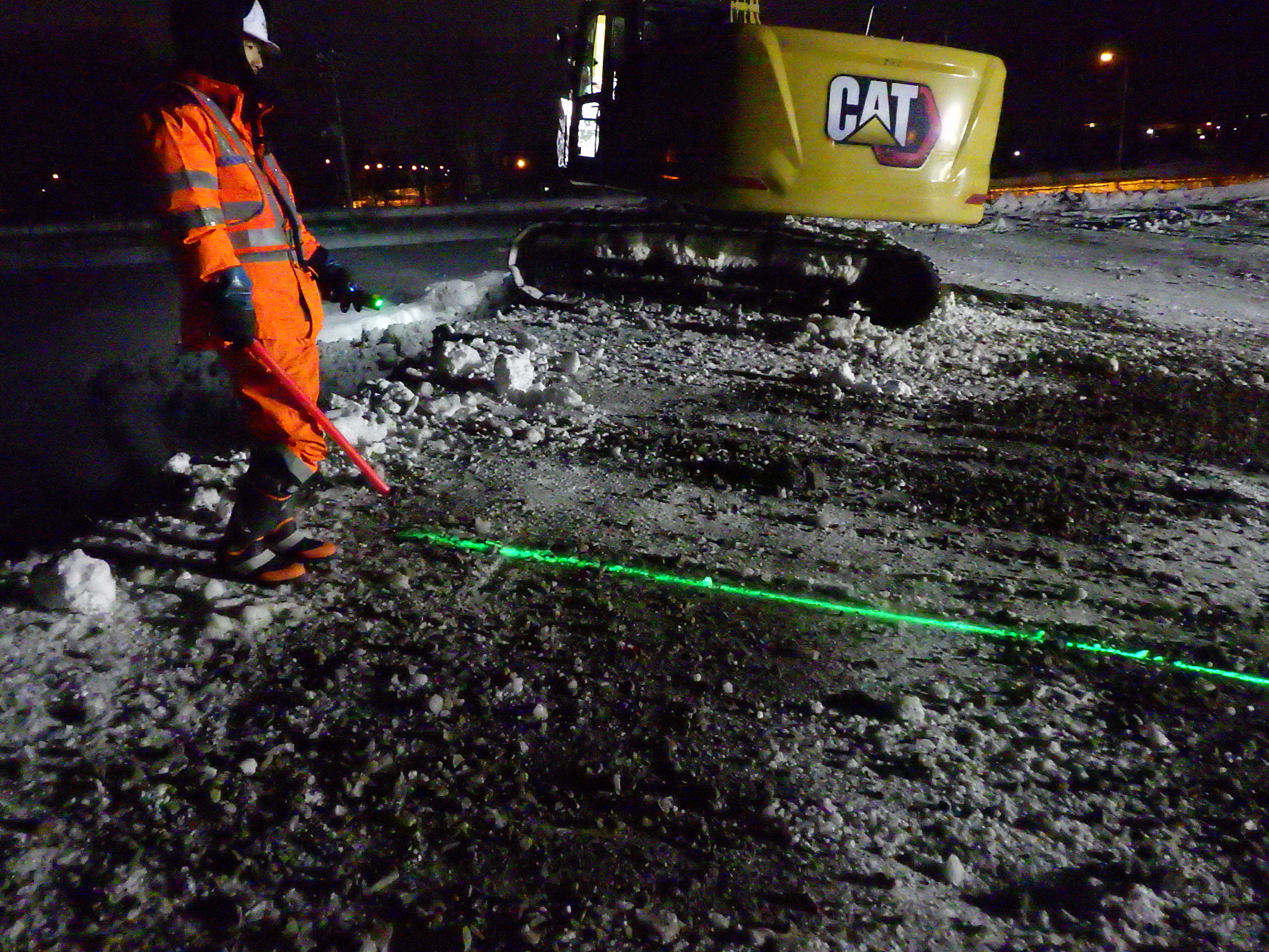 5.グリーンレーザーのよる誘導